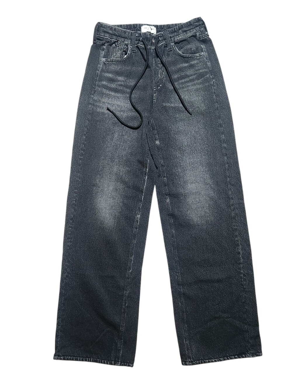 Rag & Bone Miramar High Rise Wide Leg Drawstring Jean Pant Women SizeXS Tall